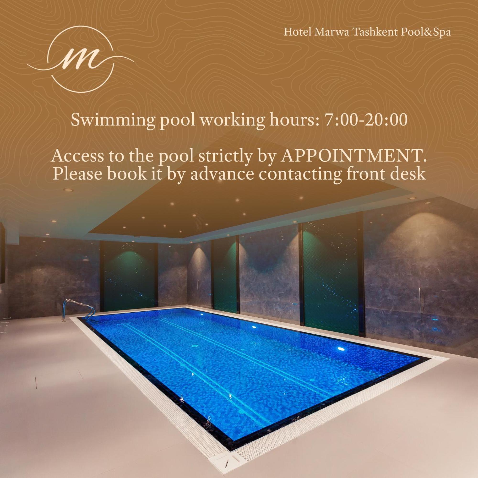 Hotel Marwa Tashkent Pool&Spa Екстер'єр фото
